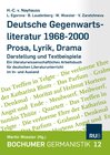 Buchcover Deutsche Gegenwartsliteratur 1986-2000 - Prosa-Lyrik-Drama