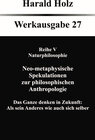 Buchcover Neo-metaphysische Spekulationen zur philosophischen Anthropologie