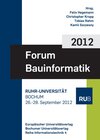 Buchcover Forum Bauinformatik 2012