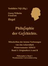 Buchcover Georg Wilhelm Friedrich Hegel