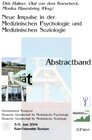 Buchcover Neue Impulse in der Medizinischen Psychologie und Medizinischen Soziologie