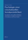 Buchcover Psychologie einer cross-kulturellen Sozialpersönlichkeit