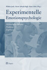 Buchcover Experimentelle Emotionspsychologie