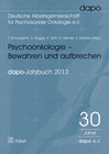 Buchcover Psychoonkologie – Bewahren und aufbrechen. Bericht der dapo-Jahrestagung 2013