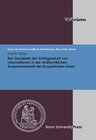 Buchcover Der Grundsatz der Verfügbarkeit von Informationen in der strafrechtlichen Zusammenarbeit der Europäischen Union