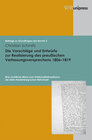 Buchcover Die Vorschläge und Entwürfe zur Realisierung des preußischen Verfassungsversprechens 1806–1819