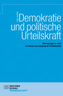 Buchcover Demokratie und politische Urteilskraft