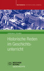 Buchcover Historische Reden im Geschichtsunterricht