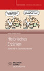 Buchcover Historisches Erzählen