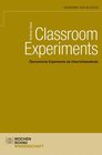 Buchcover Classroom Experiments