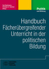 Buchcover Handbuch fächerübergreifender Unterricht in der politischen Bildung