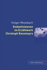 Buchcover Endzeitvisionen im Erzählwerk Christoph Ransmayrs