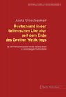Buchcover Deutschland in der italienischen Literatur seit dem Ende des 2. Weltkriegs