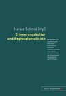 Buchcover Erinnerungskultur und Regionalgeschichte