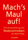 Buchcover Mach's Maul auf