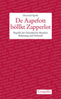 Buchcover De Aapefott böllkt Zapperlot