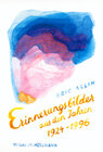 Buchcover Erinnerungsbilder aus den Jahren 1924-1996