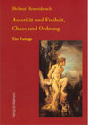 Buchcover Autorität und Freiheit, Chaos und Ordnung