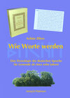 Buchcover Wie Worte werden