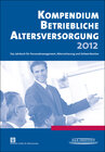 Buchcover Kompendium Betriebliche Altersversorgung 2012