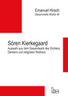 Buchcover Emanuel Hirsch - Gesammelte Werke / Sören Kierkegaard