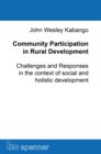Buchcover Community Participation in Rural Development.