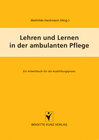 Buchcover Lehren und Lernen in der ambulanten Pflege