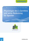 Buchcover Physiologie des L-Carnitin und seine Bedeutung für Sportler