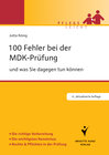 Buchcover 100 Fehler bei der MDK-Prüfung