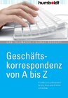 Buchcover Geschäftskorrespondenz von A bis Z