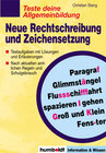 Buchcover Teste Deine Allgemeinbildung / Neue Rechtschreibung und Zeichensetzung