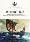 Buchcover Jahrbuch 2012 der Deutschen Gesellschaft für Schifffahrts- und Marinegeschichte e.V.