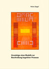 Buchcover Grundzüge eines Modells zur Beschreibung kognitiver Prozesse