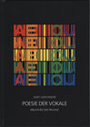 Buchcover Poesie der Vokale