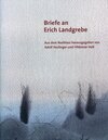 Buchcover Briefe an Erich Landgrebe