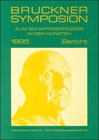Buchcover Bruckner-Symposion Linz 1995