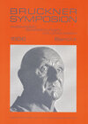 Buchcover Bruckner-Symposion Linz 1996