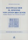Buchcover Das Finale der IX. Sinfonie von Anton Bruckner