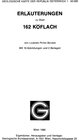 Buchcover Erläuterungen zu Blatt 162 Köflach