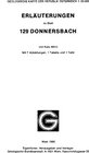 Buchcover Erläuterungen zu Blatt 129 Donnersbach