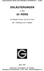 Buchcover Erläuterungen zu Blatt 34 Perg