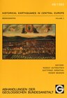 Buchcover Historical Earthquakes in Central Europe