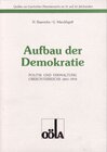 Buchcover Aufbau der Demokratie