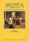 Buchcover Musica Privata