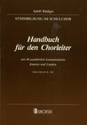 Buchcover Handbuch für den Chorleiter