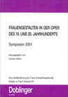 Buchcover Studien zu Franz Schmidt / Frauengestalten in der Oper des 19. und 20 Jahrhunderts - Symposion 2001