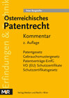 Buchcover Österreichisches Patentrecht