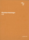 Buchcover Christian Hutzinger - still