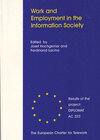 Buchcover Work and employment in the information society