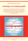 Buchcover Anthologie zur Sozialgeographie